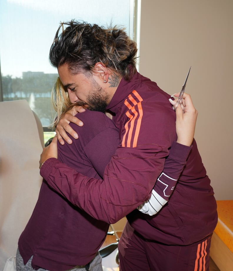 Maluma at the Miami Cancer Institute For World Cancer Day