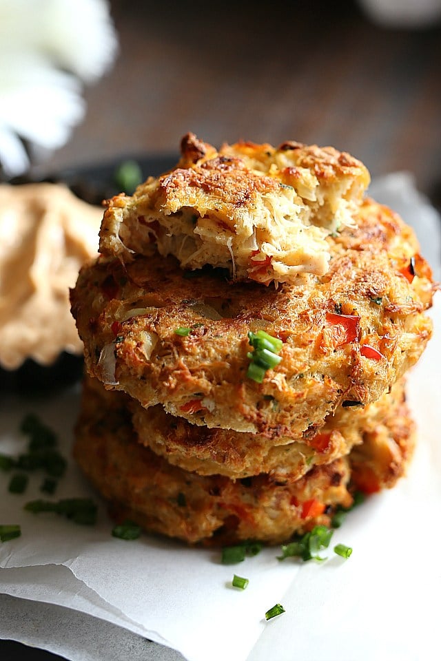 Baked Gluten-Free Crab Cakes | Fish Cake Recipes | POPSUGAR Fitness Photo 3