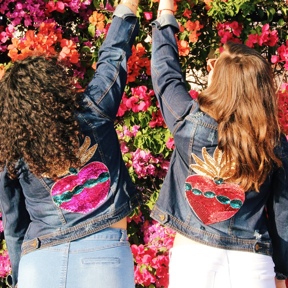 Hija de tu Madre Sacred Corazón Jacket ($85)