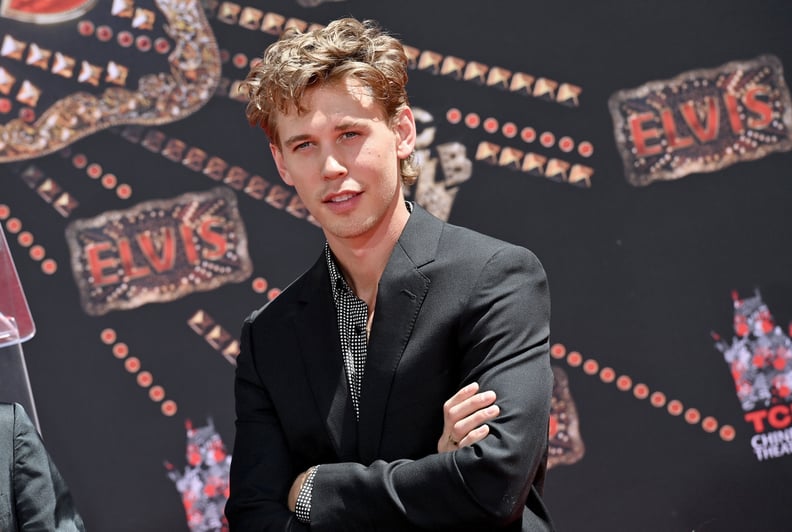 HOLLYWOOD, CALIFORNIA - JUNE 21: Austin Butler attends the Handprint Ceremony honoring Three Generations of Presley's at TCL Chinese Theatre on June 21, 2022 in Hollywood, California. (Photo by Axelle/Bauer-Griffin/FilmMagic)