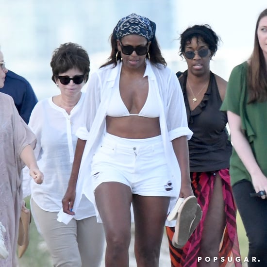 Michelle Obama's White Bikini in Miami