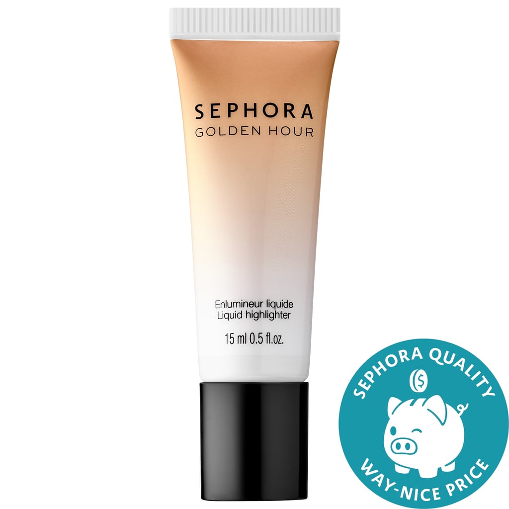 Now I always love shimmer and this Sephora Collection Golden Hour Liquid Highlighter ($14) has so much potential. I can see myself putting it on my nose, brow bone, and décolletage for a hint of glow, and also using it as a highlighter on my cheekbones.