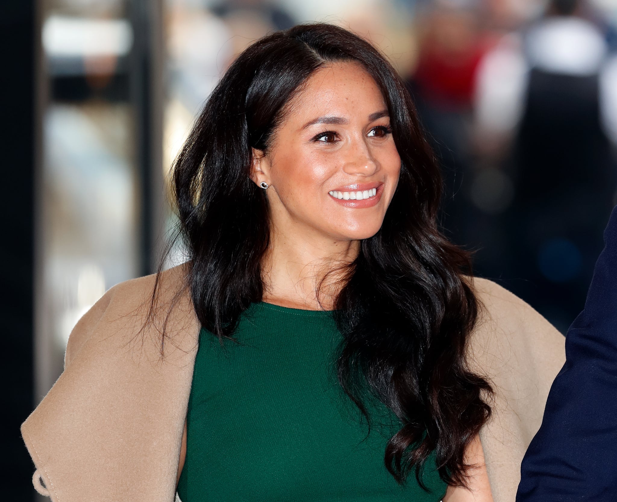 LONDON, UNITED KINGDOM - OCTOBER 15: (EMBARGOED FOR PUBLICATION IN UK NEWSPAPERS UNTIL 24 HOURS AFTER CREATE DATE AND TIME) Meghan, Duchess of Sussex attends the WellChild awards at the Royal Lancaster Hotel on October 15, 2019 in London, England. (Photo by Max Mumby/Indigo/Getty Images)