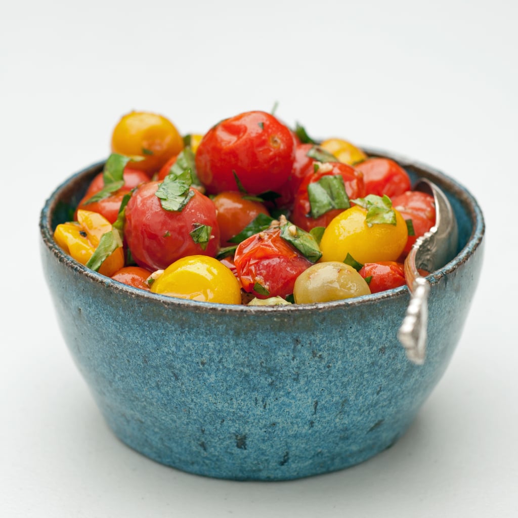 Roasted Tomatoes and Herbs