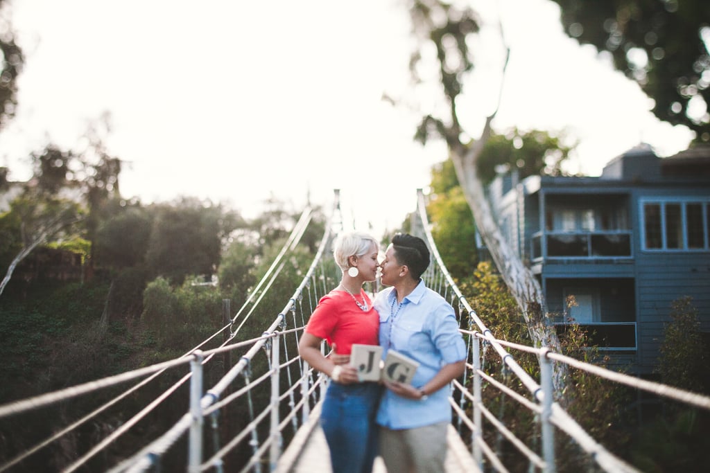 Same Sex Engagement Pictures In San Diego Popsugar Love And Sex 