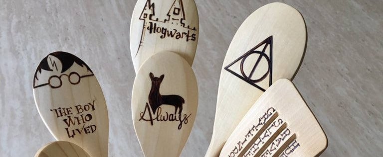 Harry Potter Wooden Spoons