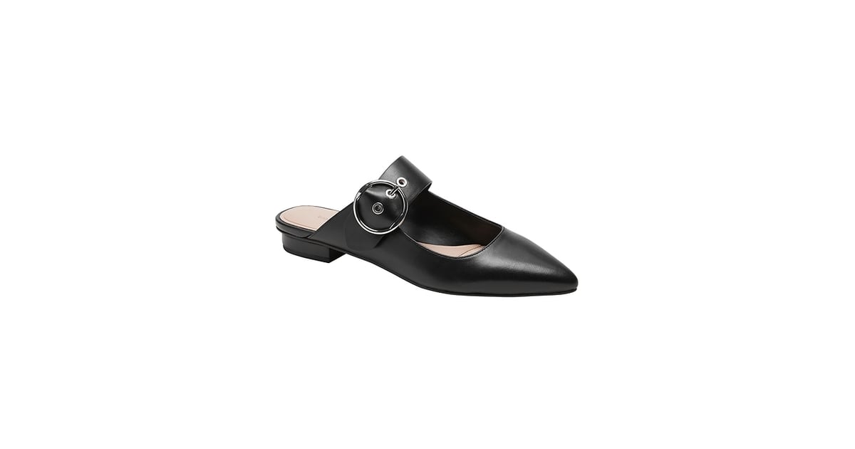 Banana Republic Leather Buckle-Strap Mule | Best Shoes From Banana ...