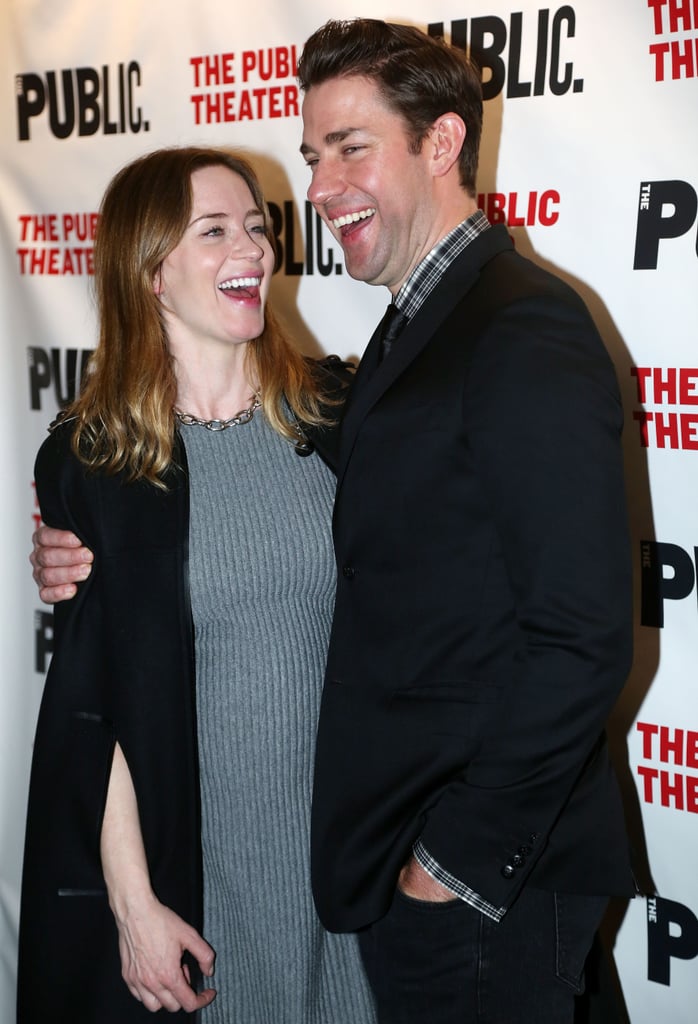 Emily Blunt and John Krasinski on the Red Carpet March 2016