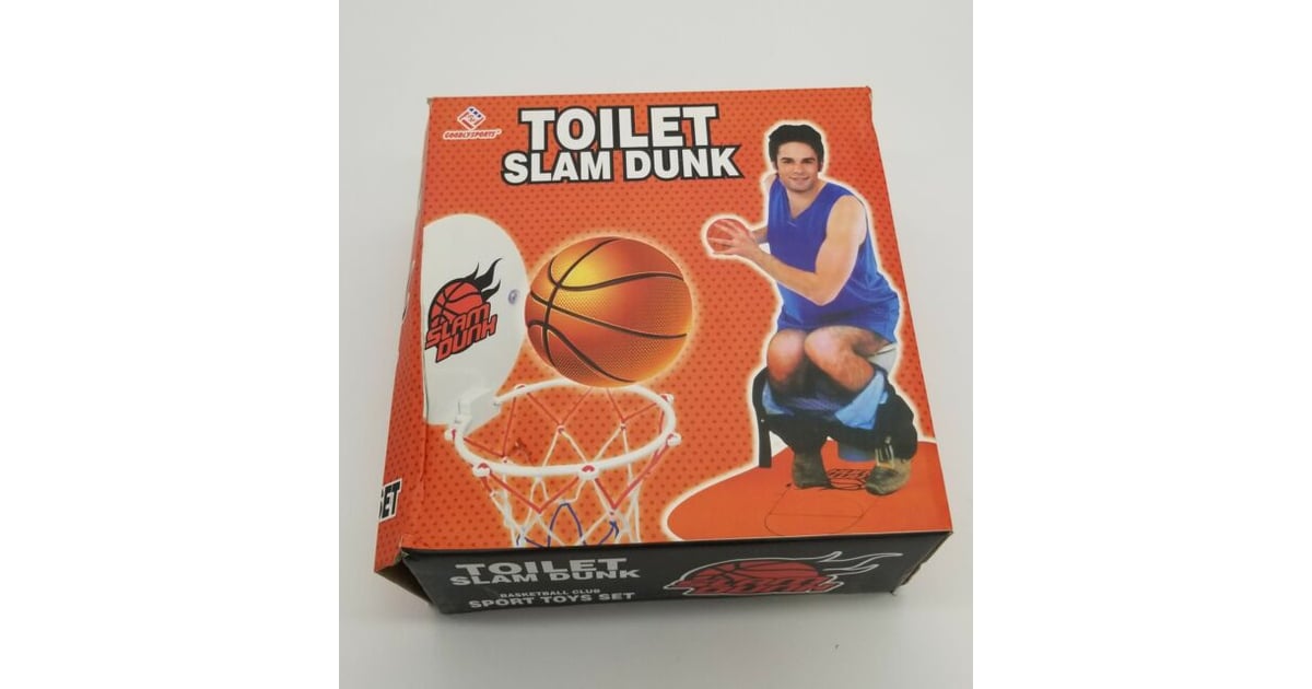 Toilet Slam Dunk Basketball Set Unique Christmas Gifts For Him