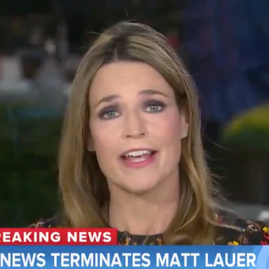 Savanah Guthrie Reacts to Matt Lauer Firing on Today Show