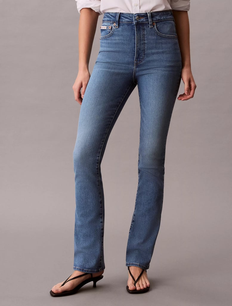 Calvin Klein Skinny Bootcut Jeans ($59, originally $99)
These Calvin Klein jeans are your Carolyn Bessette Kennedy moment in denim form. Classic bootcut, relaxed, and perfect for dancing in your bedroom or stealing the spotlight at your favorite coffee spot. They're perfect with a pair of booties or flip flops.