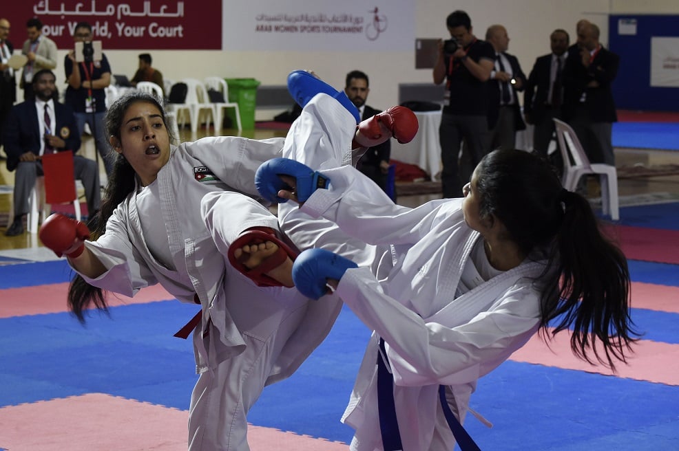 2018 Arab Women Sports Tournament Pictures | POPSUGAR Fitness Middle ...