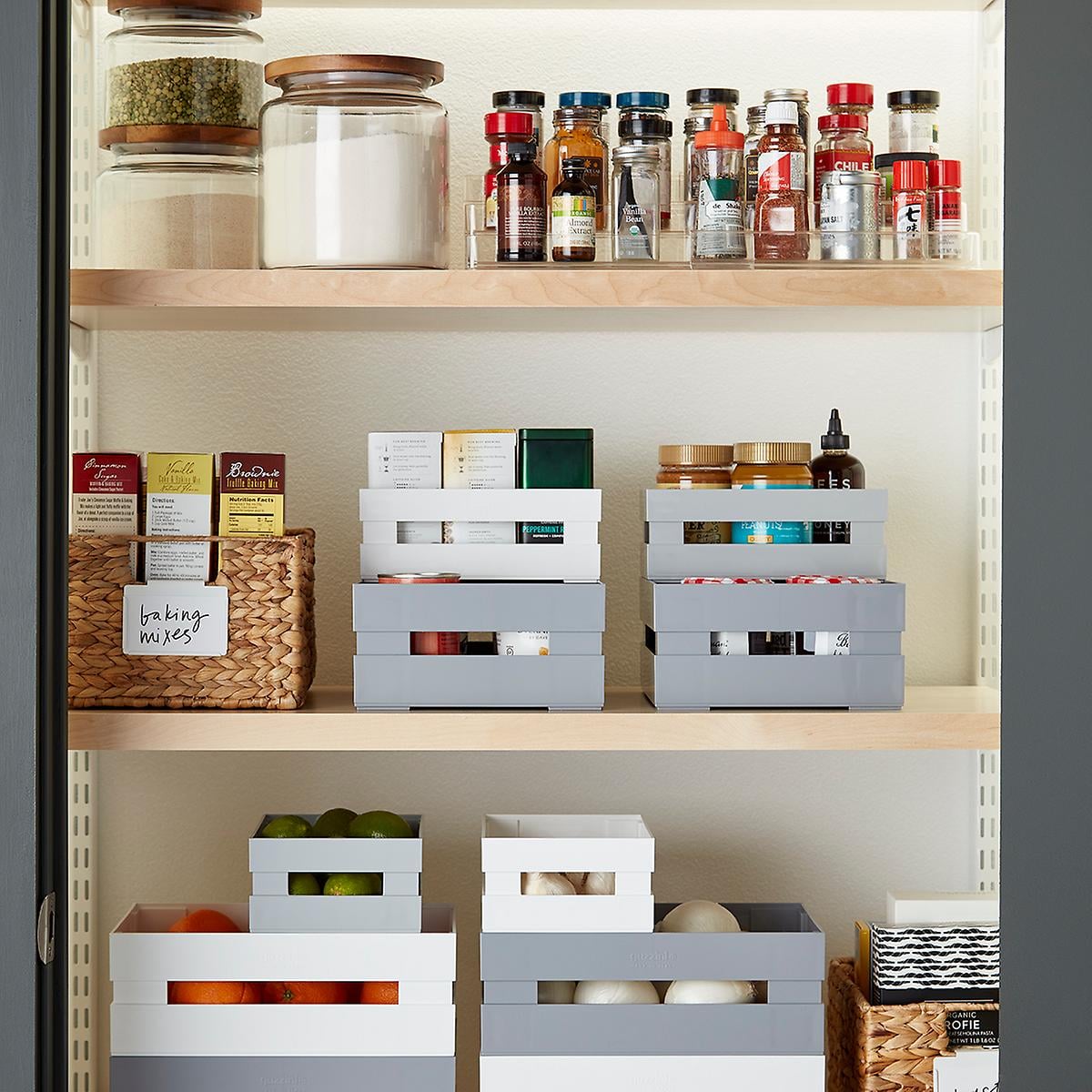 Organizing your pantry without all the plastic bins