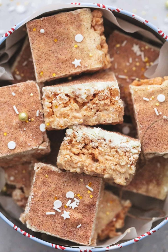 No-Bake Churro Krispie Bars No-Bake Churro Krispie Bars