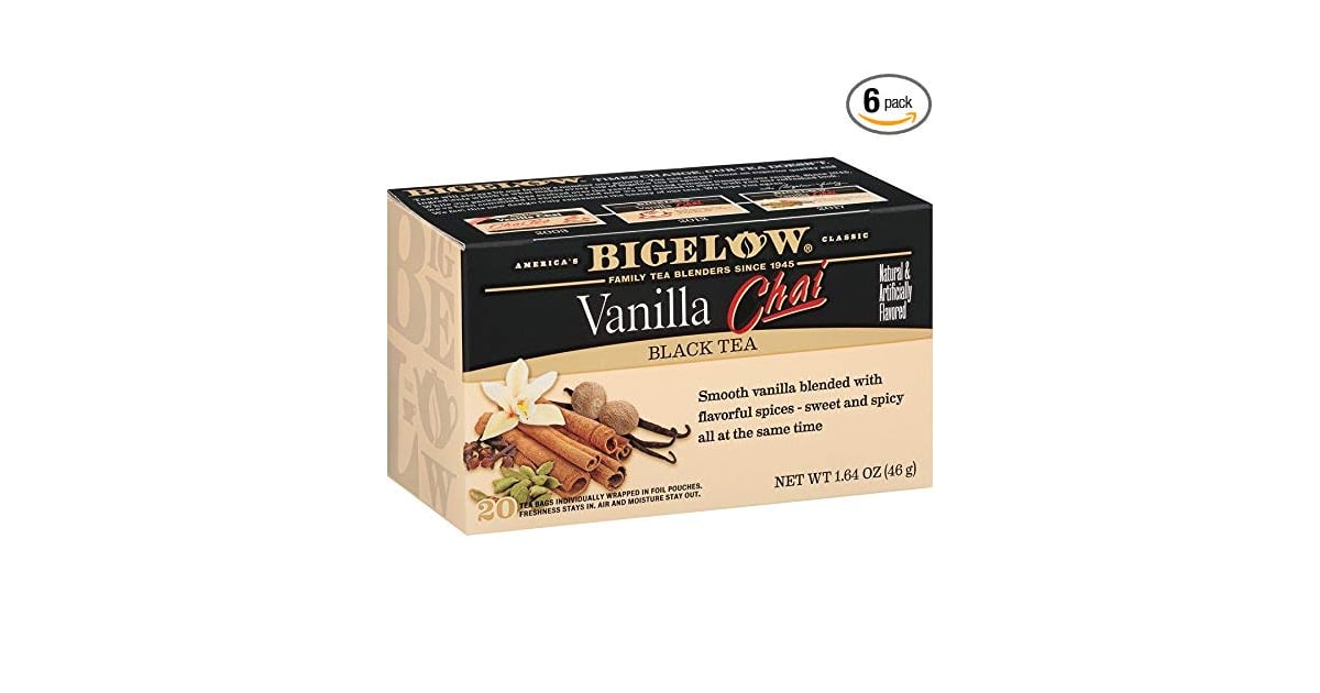 Bigelow Vanilla Chai Tea Best Wellness Products on Amazon POPSUGAR Fitness Photo 12
