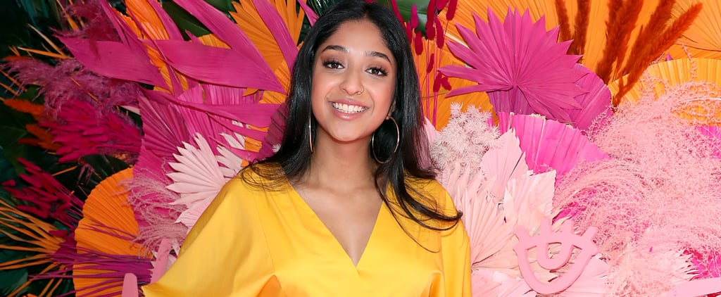 Maitreyi Ramakrishnan's Oscar de la Renta Yellow Dress