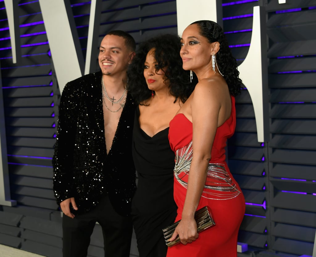 Diana Ross and Her Family at 2019 Oscars Afterparty