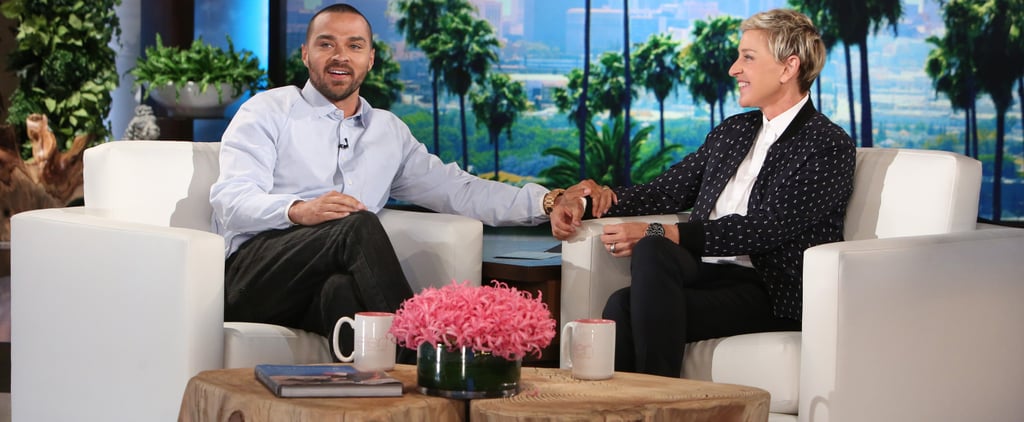 Jesse Williams on The Ellen DeGeneres Show 2016