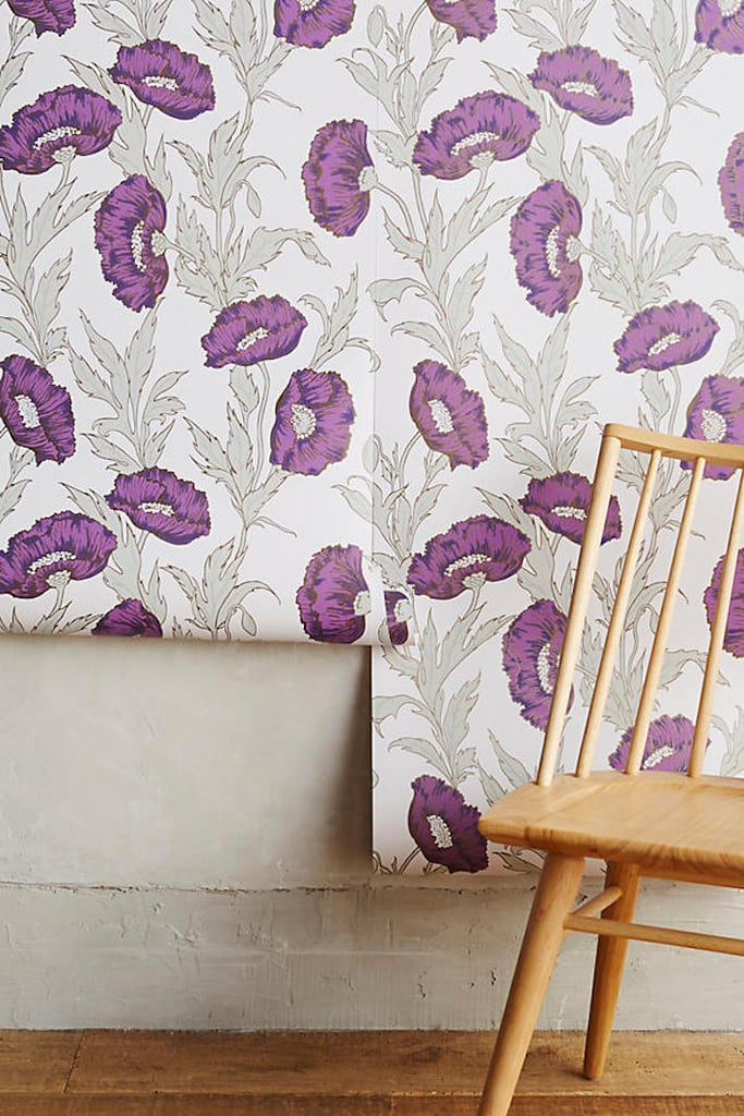 Anthropologie Bloom By Bloom Wallpaper Lavender Home Decor POPSUGAR
