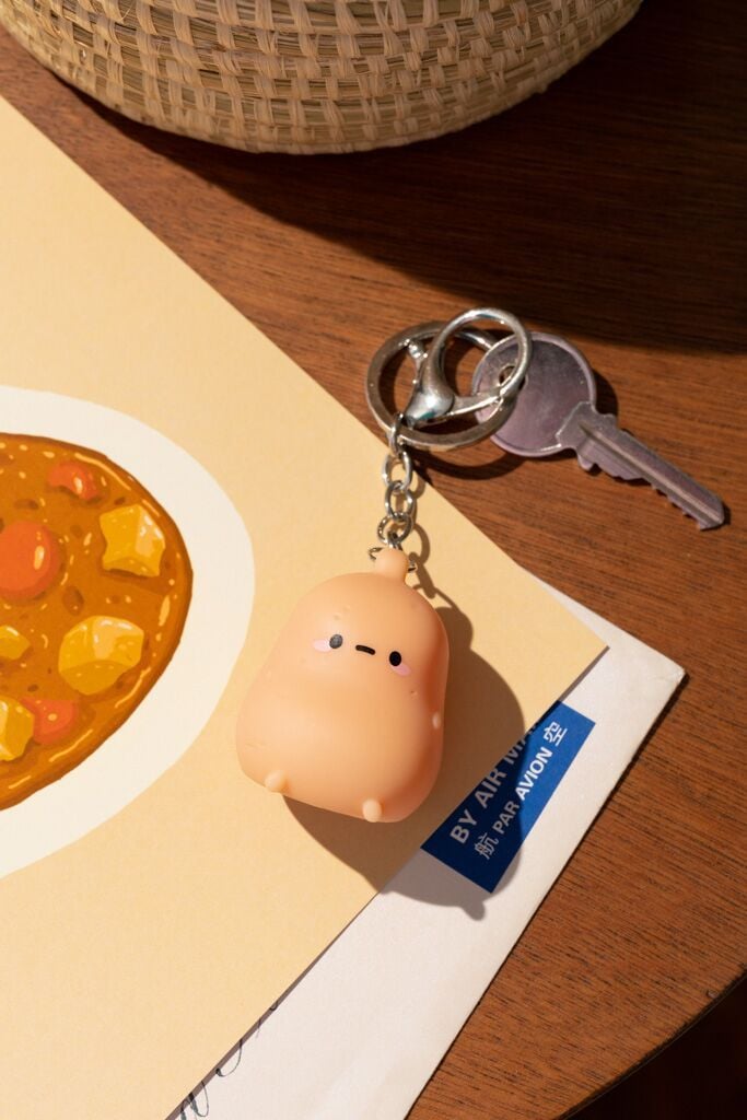 Smoko Tayto Potato Light-Up Keychain