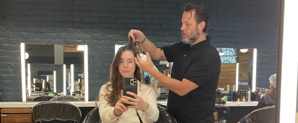 How to Style Postpartum Bangs