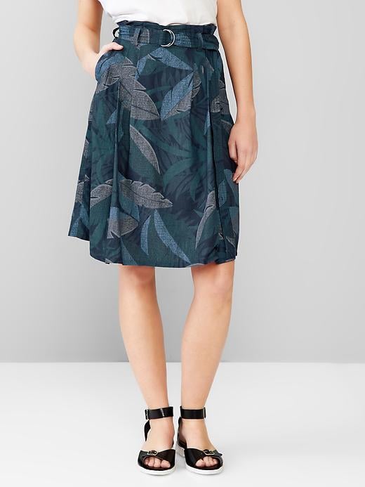 Gap Tropical Paperbag-Waist Skirt