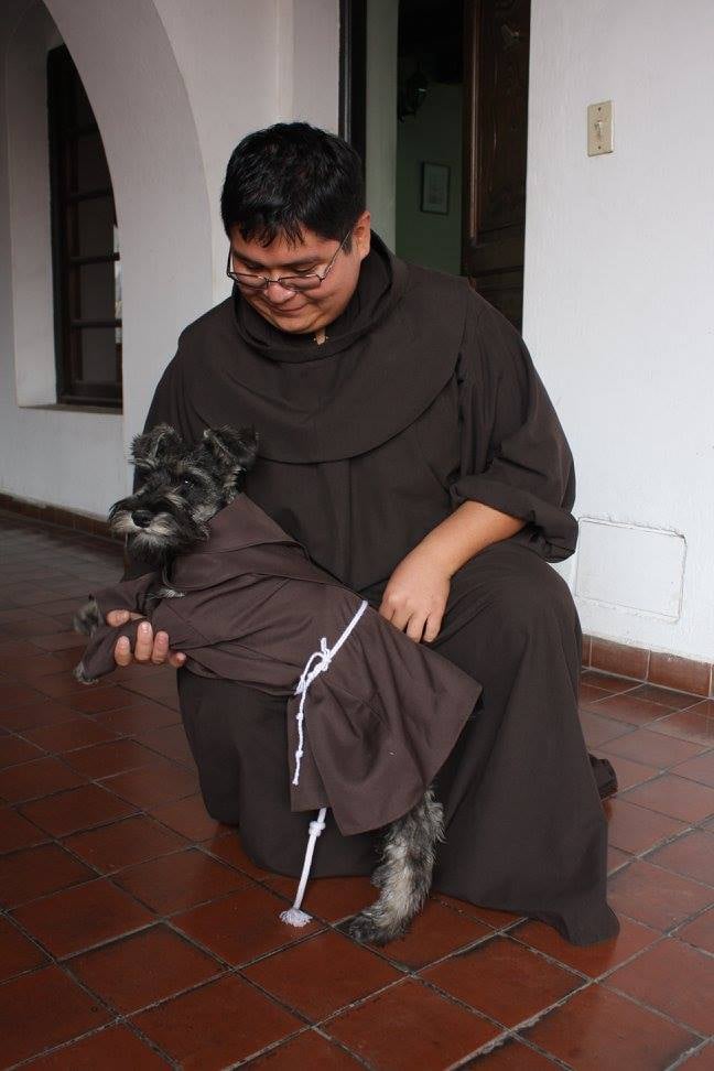 Dog Adopted by Monastery in Bolivia