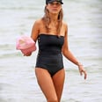 Jessica Alba Hits the Beach Wearing a Sexy 1-Piece Swimsuit in Hawaii