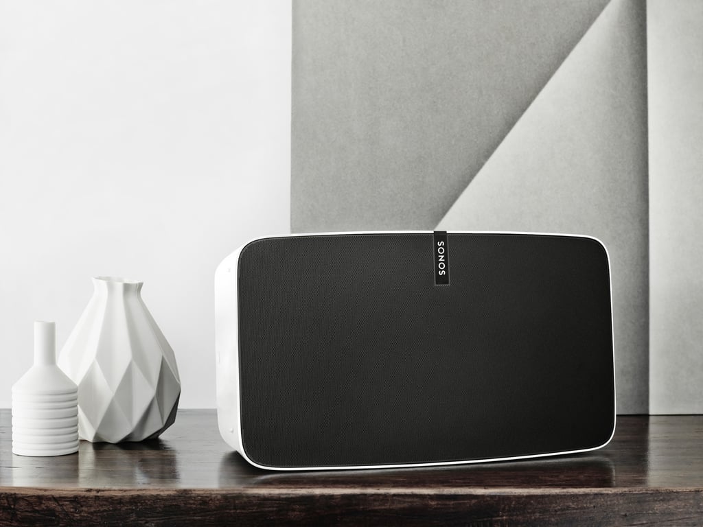 Controlled from a single app, the Sonos Play:5 ($499) lets you stream and hear your music with great sound wirelessly.