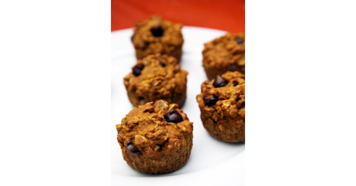 Oatmeal Dark Chocolate Chip Pumpkin Muffins | Healthy ...