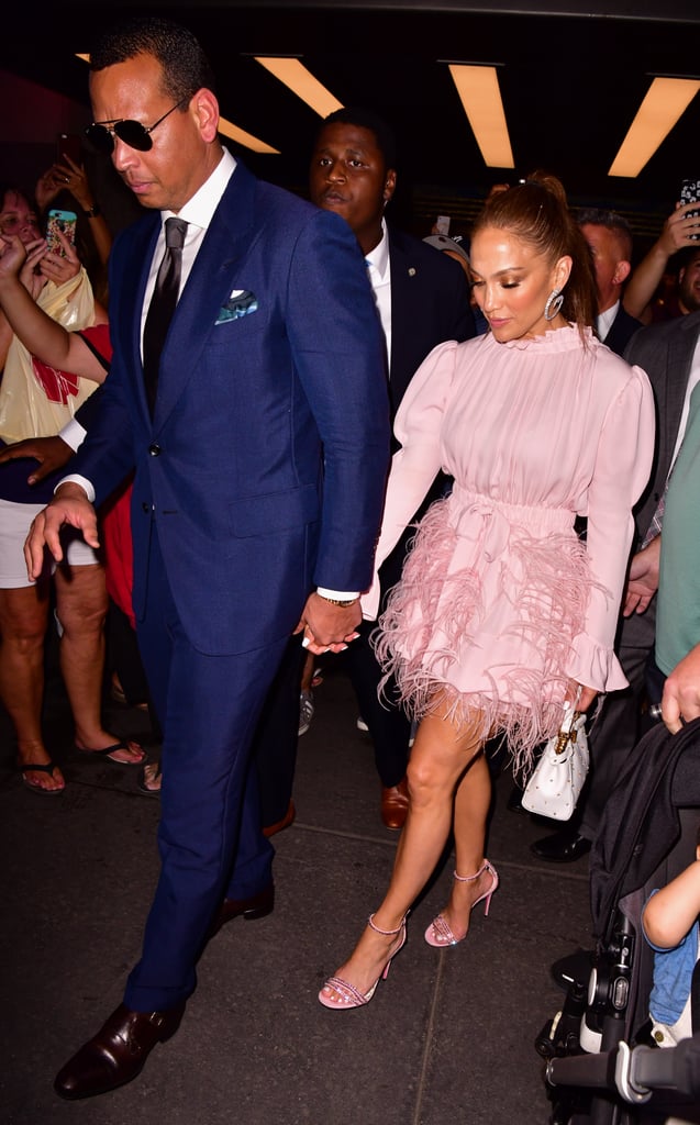 Jennifer Lopez and Alex Rodriguez in NYC August 2018