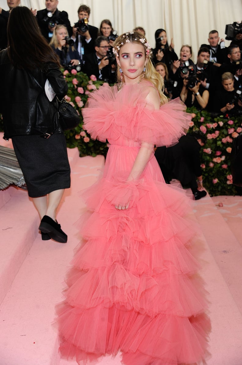 Emma Roberts Pink Dress Met Gala 2019 PS Fashion