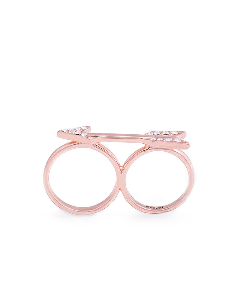 Erin Fetherston for JewelMint Double Knuckle Arrow Ring ($30)