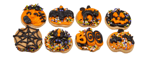 Sam's Club $7 Premade Halloween Pumpkin Cookie Kits