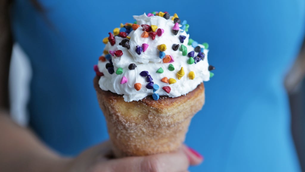 Doughnut Ice Cream Cones