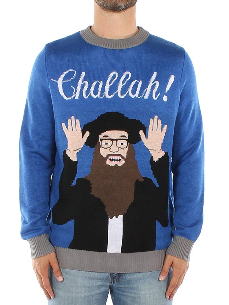 Tipsy Elves Challah! Funny Hanukkah Sweater