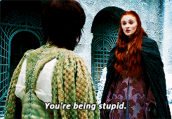 Sansa will give Jon a piece of her mind about bending the knee.