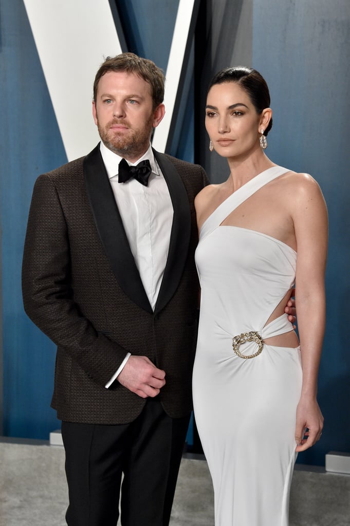 Lily Aldridge and Caleb Followill at the Vanity Fair Oscars Afterparty