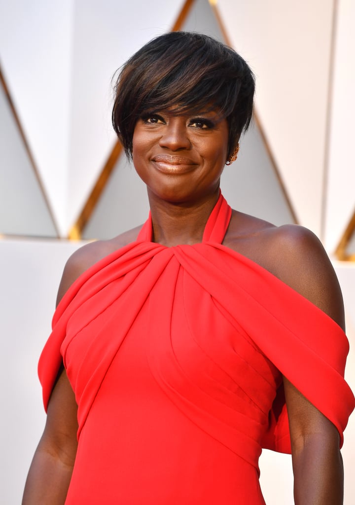 Viola Davis and Julius Tennon at the 2017 Oscars