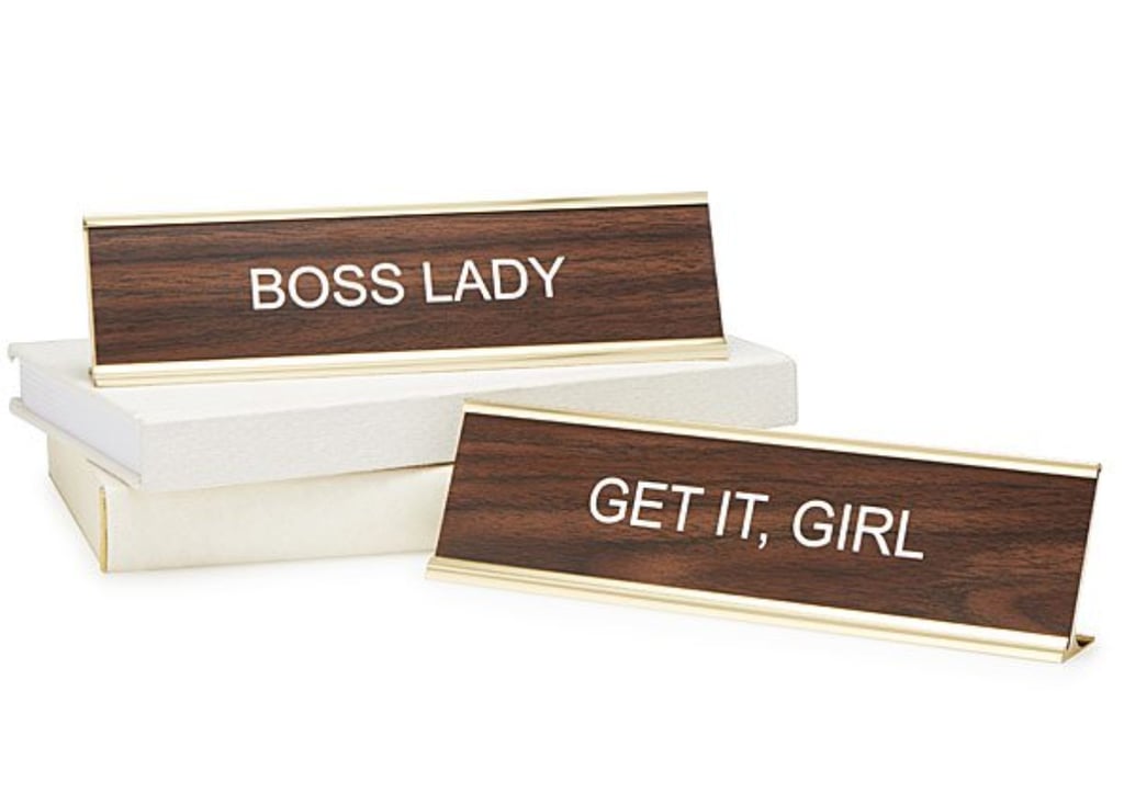 Inspired Women Desk Signs