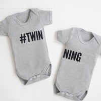 My 1st Years #Twinning Bodysuit Twin Set