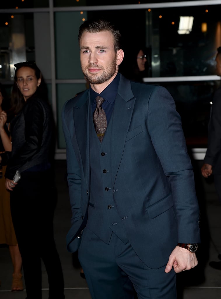 Chris Evans at LA Before We Go Premiere 2015 | Pictures