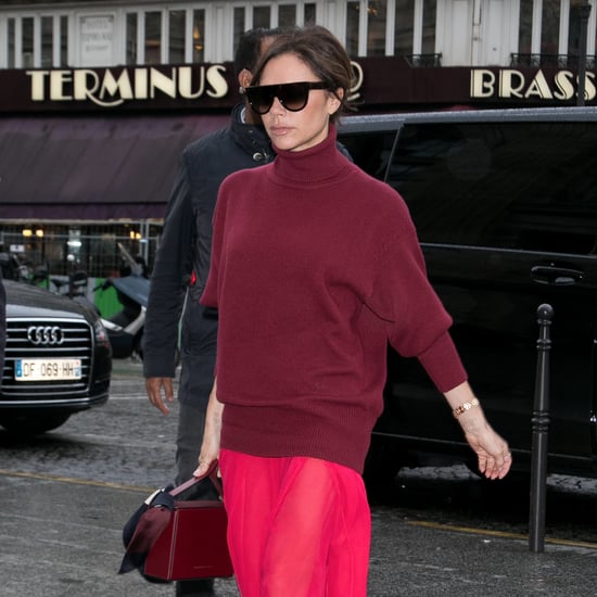 Victoria Beckham's Red Monochrome Outfit