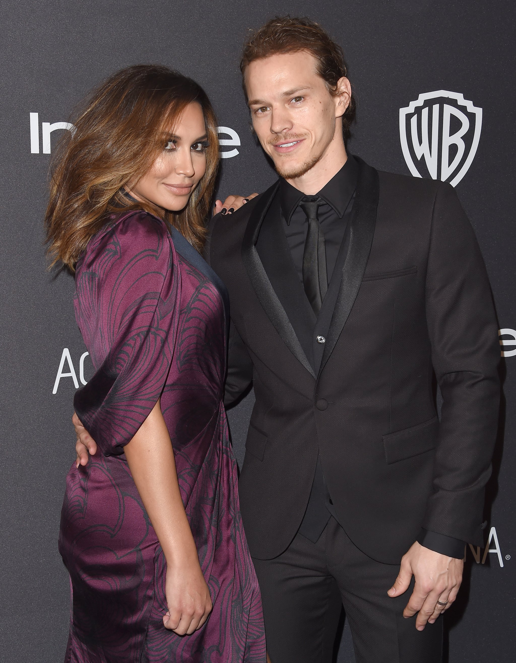 BEVERLY HILLS, CA - JANUARY 10:  Actors Naya Rivera and husband Ryan Dorsey arrive at the 2016 InStyle And Warner Bros. 73rd Annual Golden Globe Awards Post-Party at The Beverly Hilton Hotel on January 10, 2016 in Beverly Hills, California.  (Photo by Axelle/Bauer-Griffin/FilmMagic)