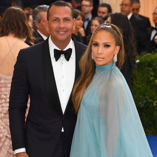 Alex Rodriguez Kisses Jennifer Lopez During Interview