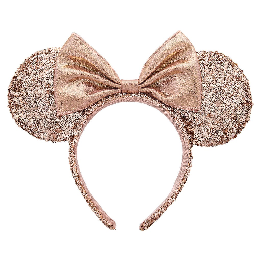 rose gold minnie mouse plush