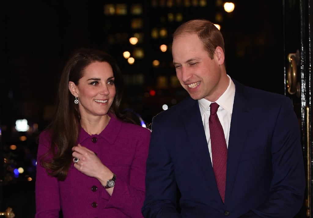 Kate Middleton and Prince William in London February 2017