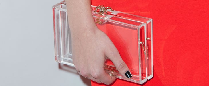 How to Wear a Clear Clutch