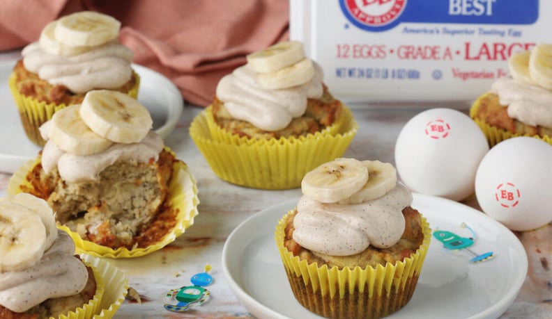 Robot Banana Bread Muffins