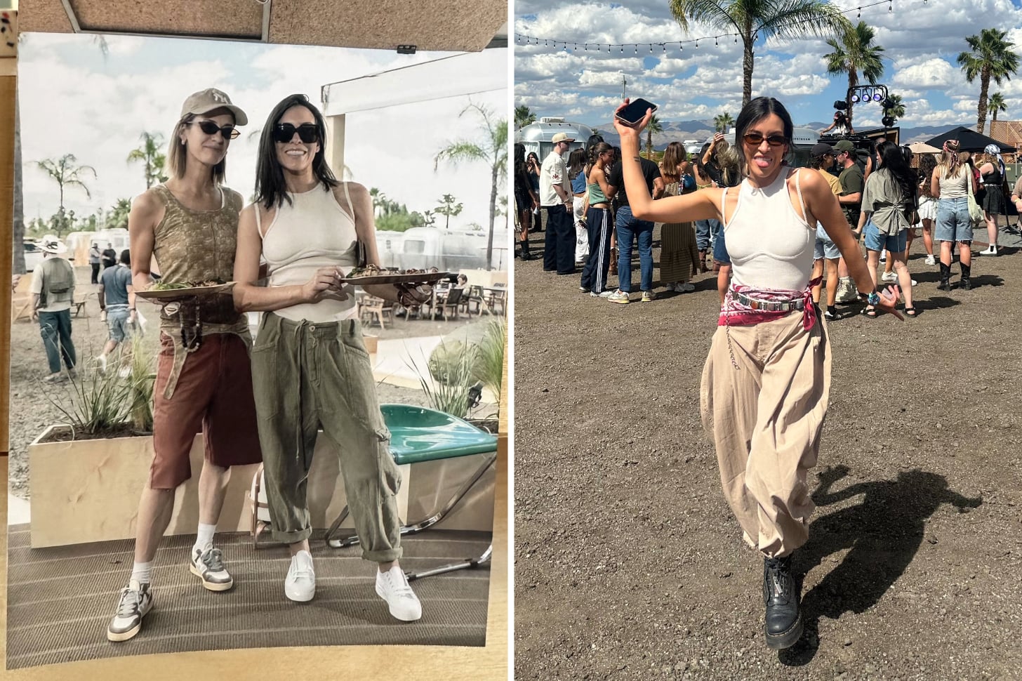 Kelsey Castanon at Camp Rivian Coachella